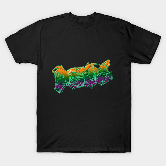 Dope graffiti T-Shirt by momo1978